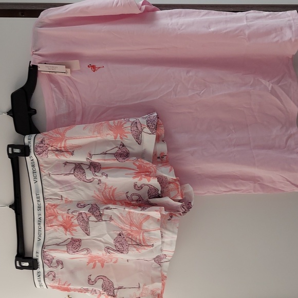 Victoria's Secret Other - VICTORIA'S SECRET FLAMINGOS PJ SET XL